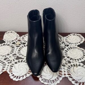 Sleek Black Ankle Booties